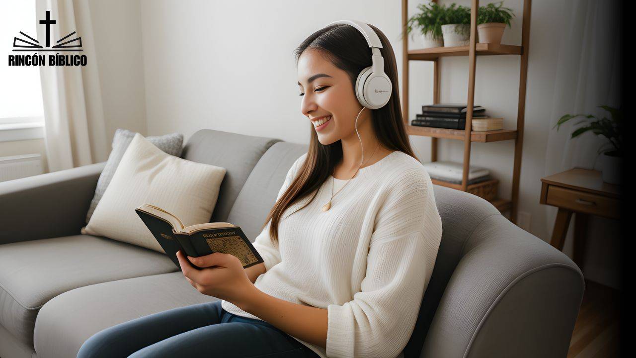 Mujer leyendo la Biblia - Foto de portada RinconBiblico.com - Leer La Biblia en un Año